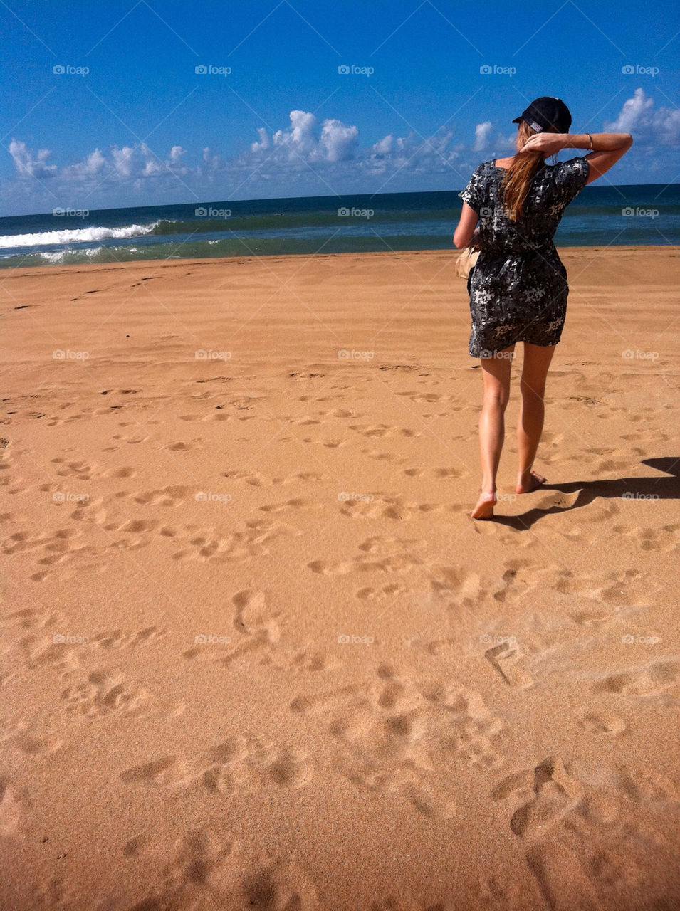beach ocean girl dress by jennyhy