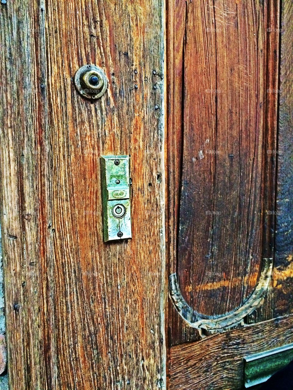 Rustic doorway in New Orleans