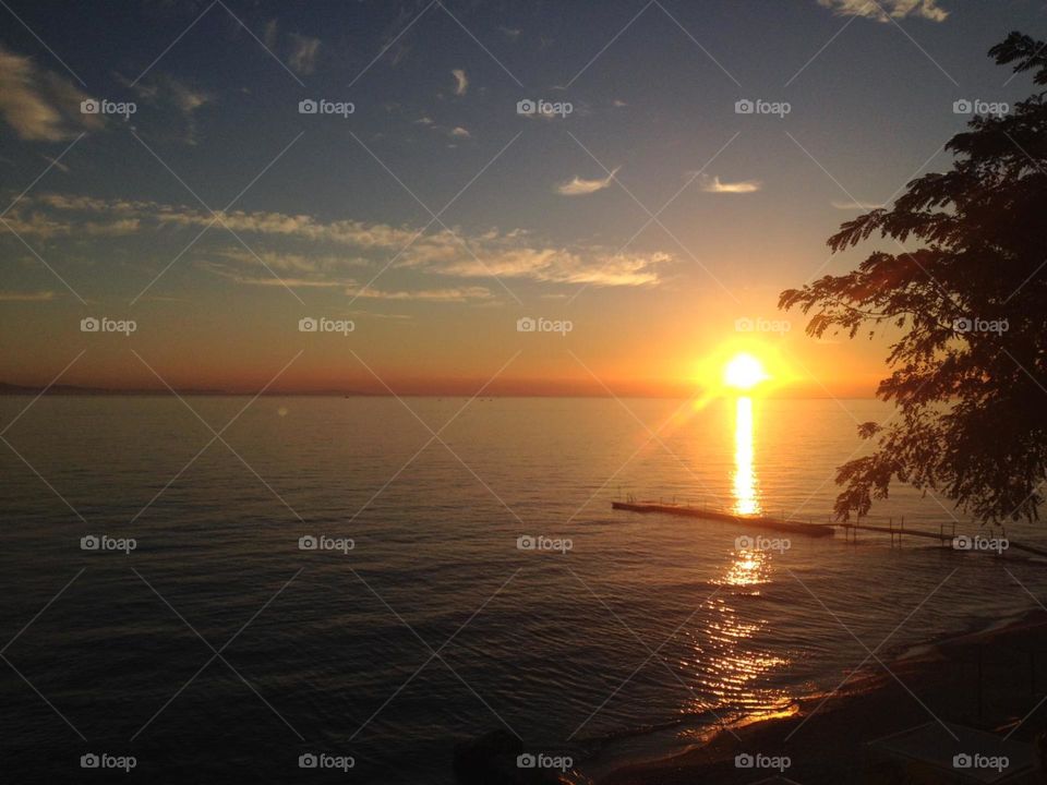 Sonnenuntergang in Thasos 