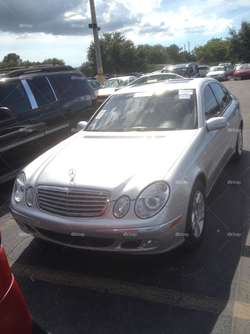 Silver Mercedes (For Sale) 