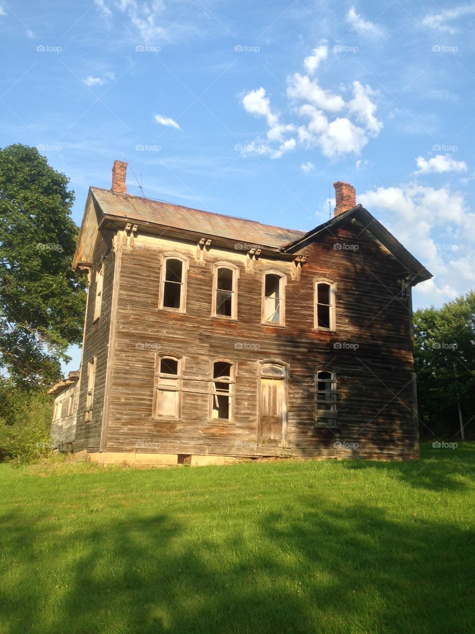 old farm house