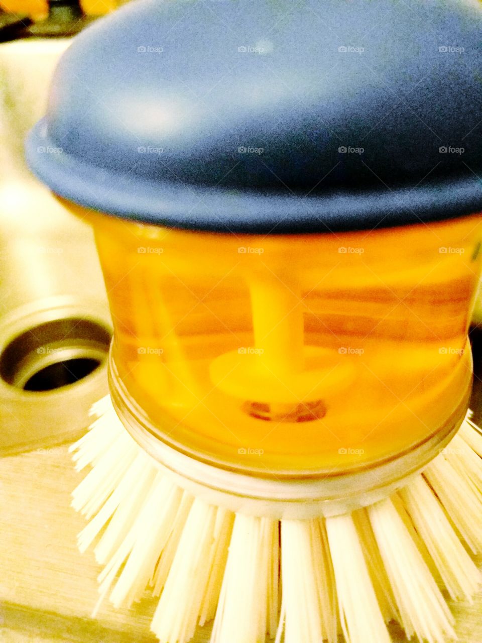Orange Soap Scrubber