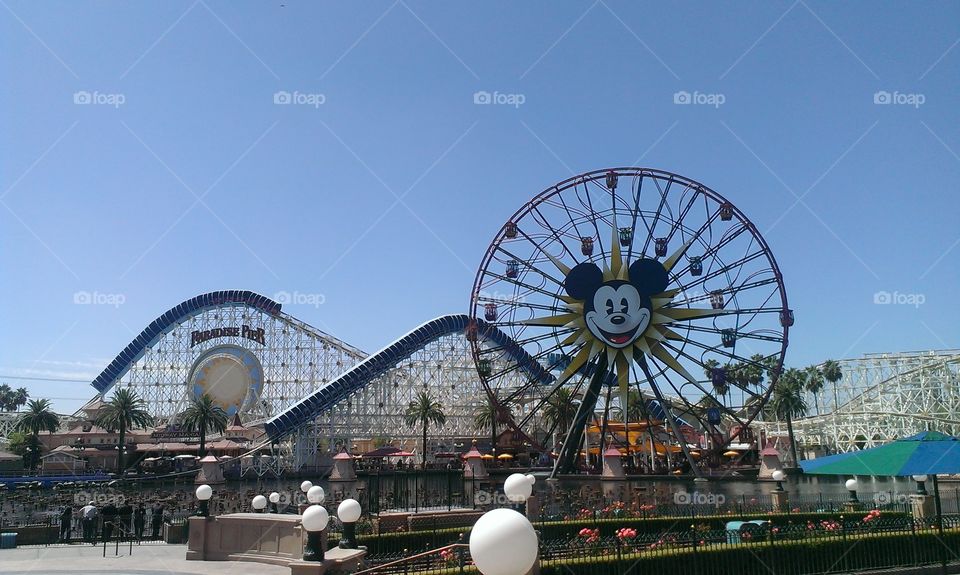 Mickey at California Adventure