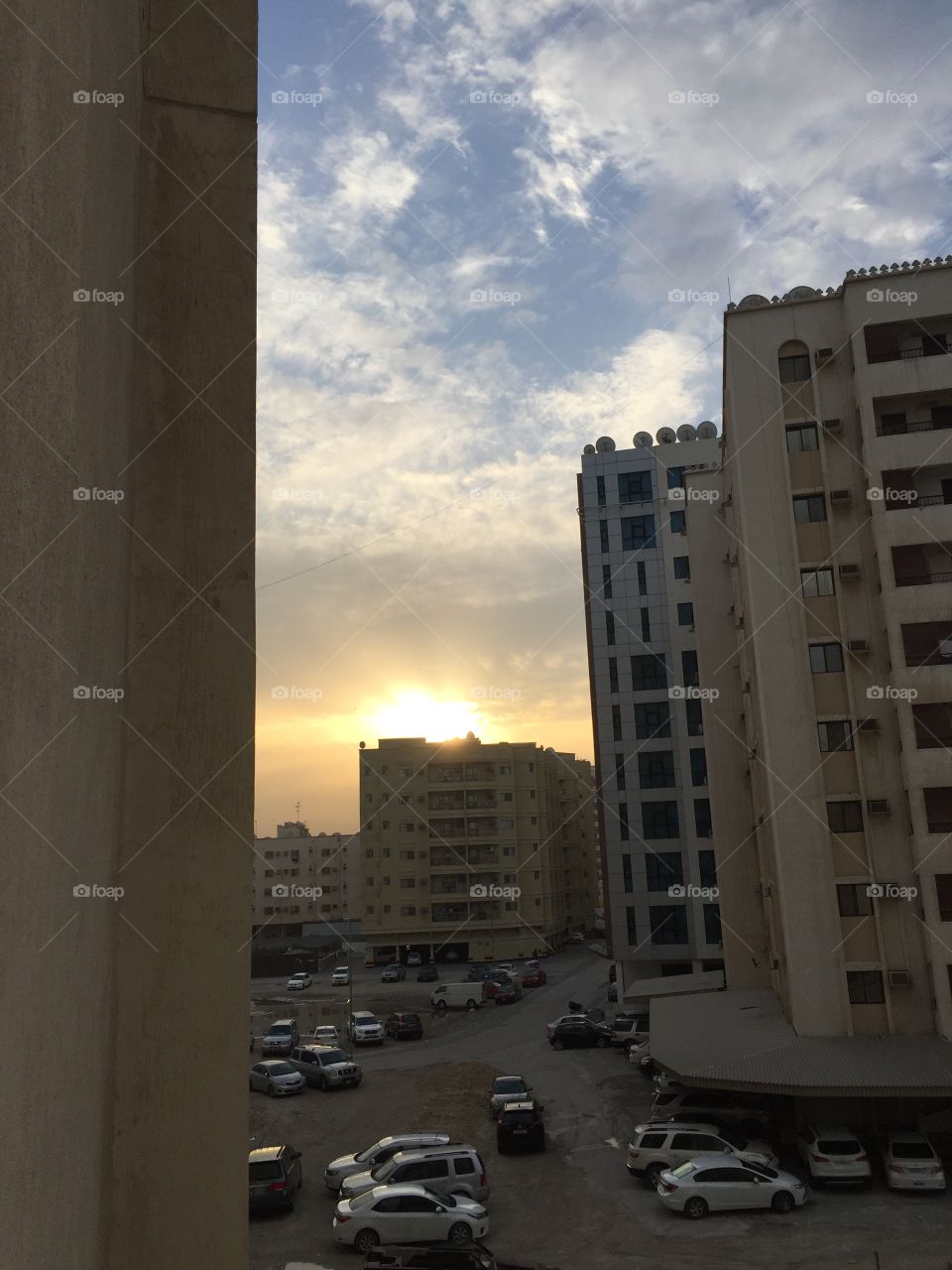 Sunrise in Bahrain