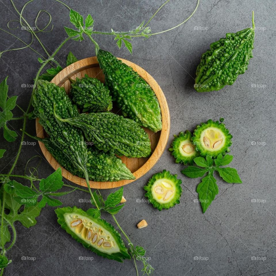 Small Bitter gourd better for blood flow in your body. 