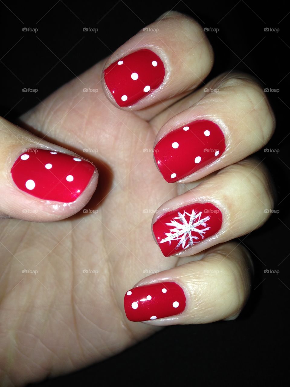Can't wait to get my nails done again like this next Christmas!