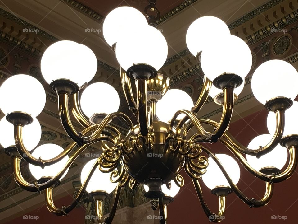 Interesting light fixture 