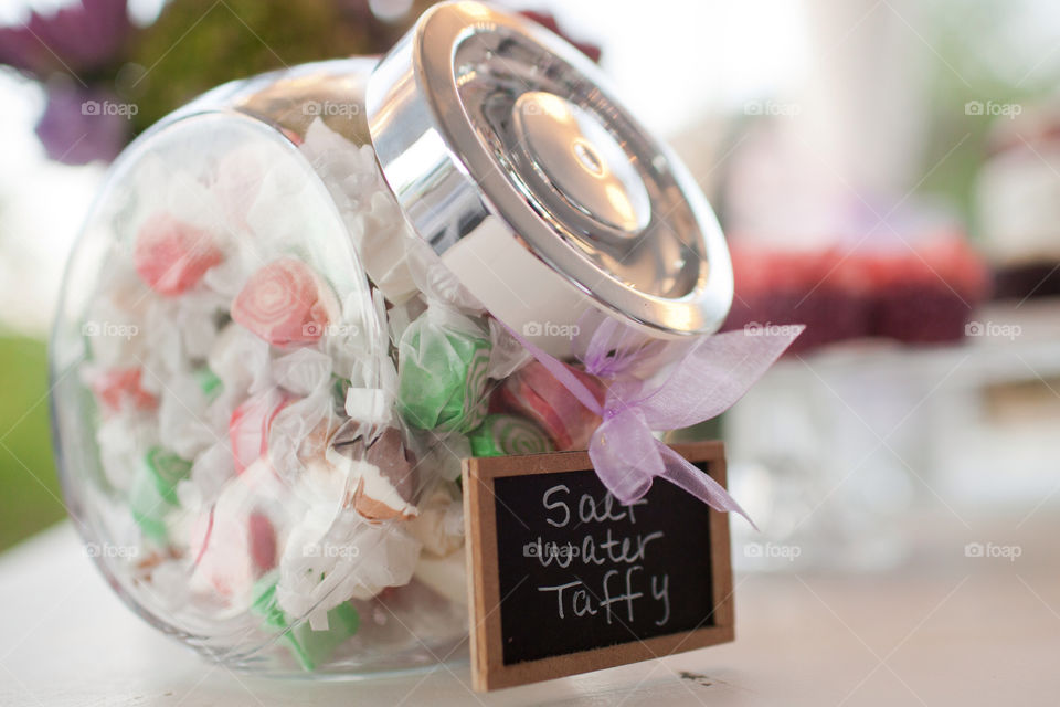 sweet candy wedding jar by gene916