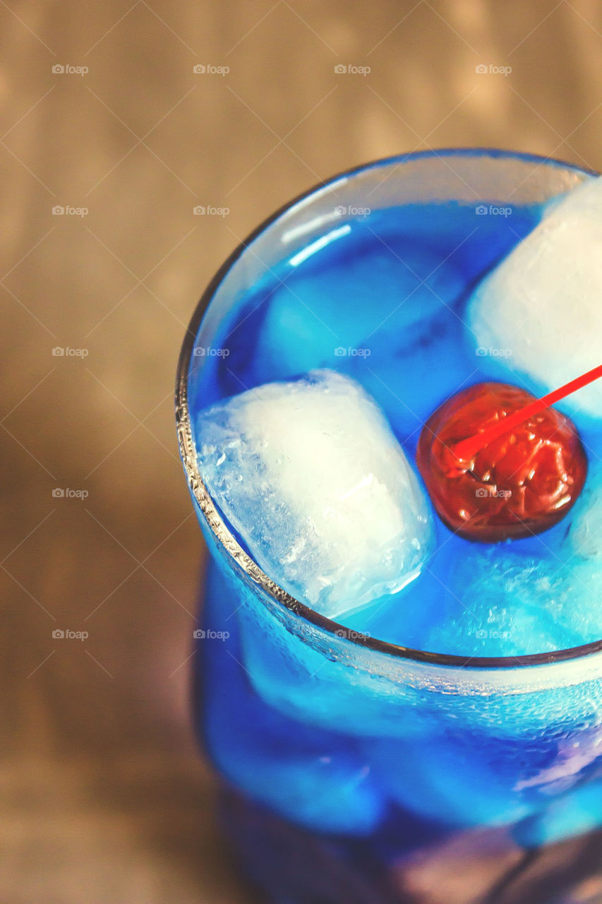 Adios motherfucker cocktail, blue cocktail