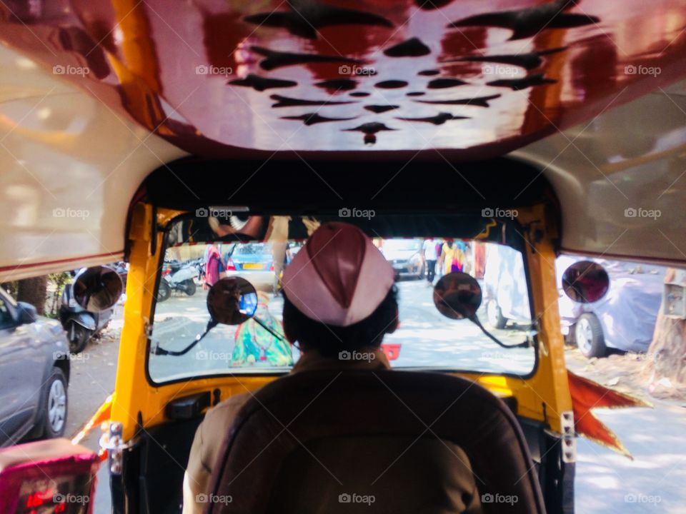 Auto Rickshaw in Mumbai India 