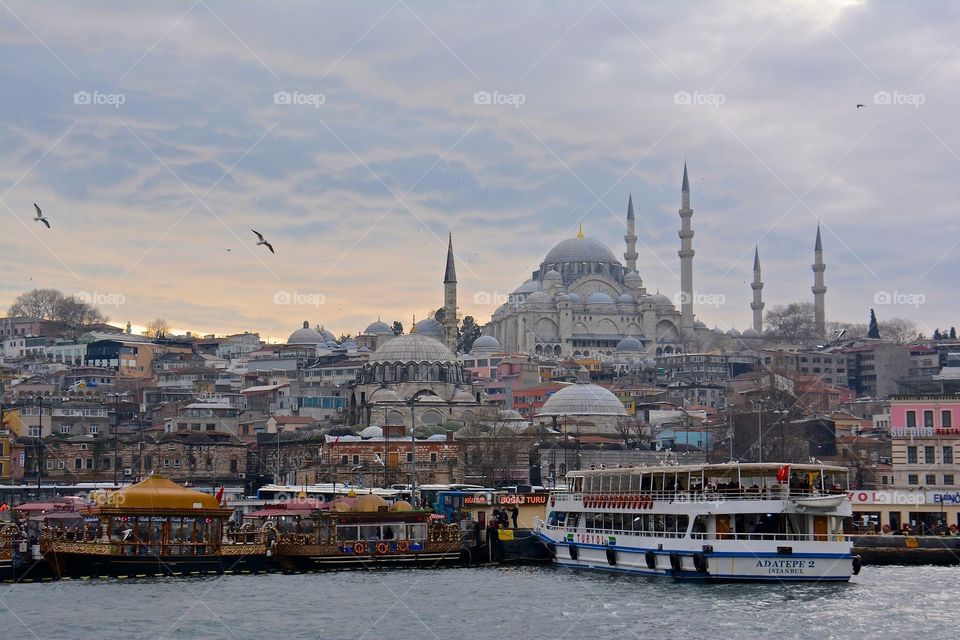 Istanbul skyline