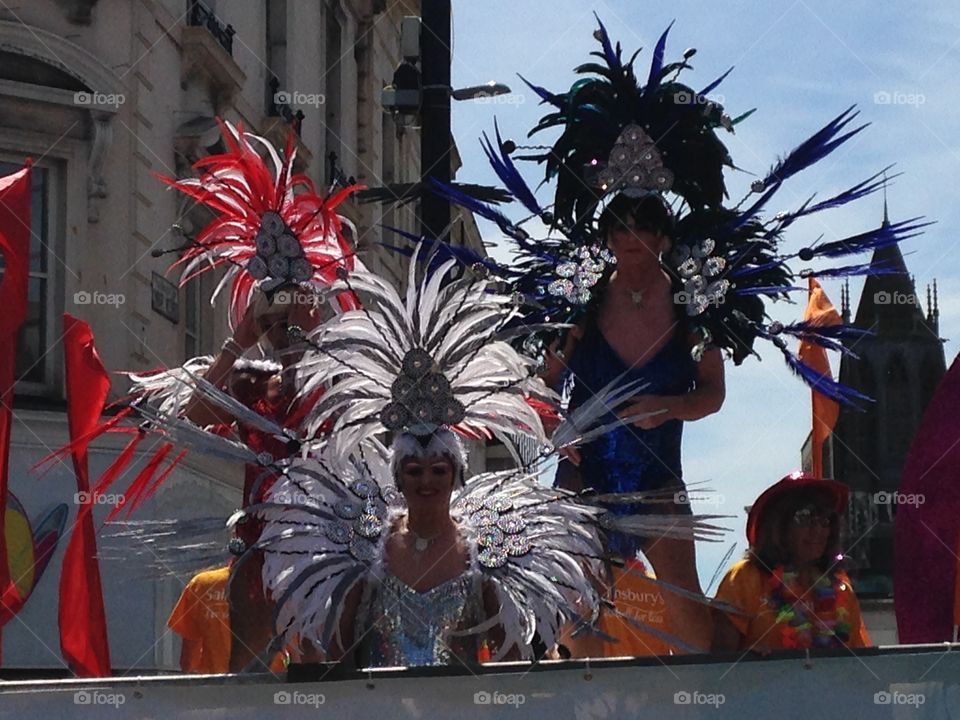 Drag it up. The Brighton Pride, UK