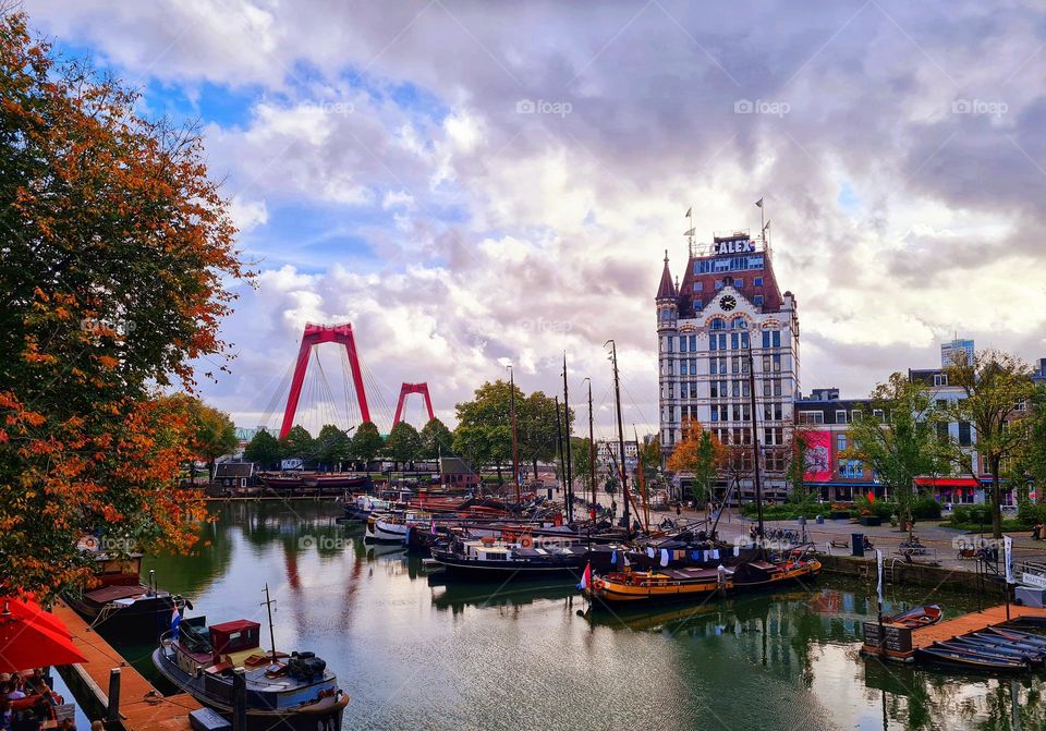 Old port in Rotterdam