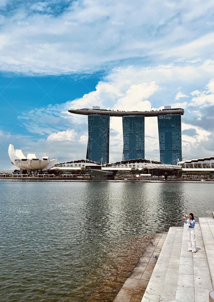 One of the Iconic building of Singapore 