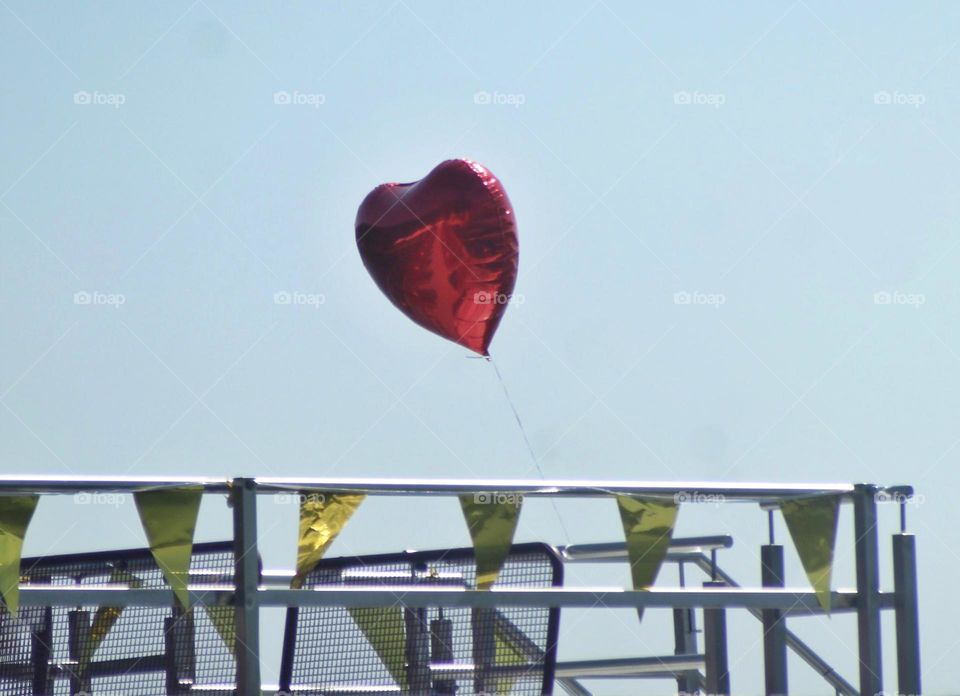Amore  balloon. Heart
