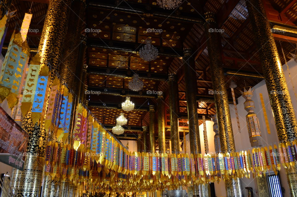 Thailand lake scenery 