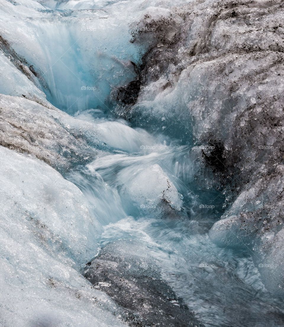 Athabasca Glacier Melt Water