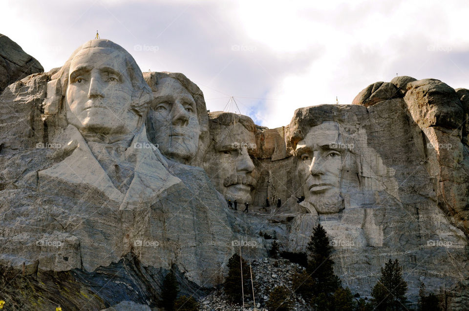 south dakota landmark mount rushmore by refocusphoto