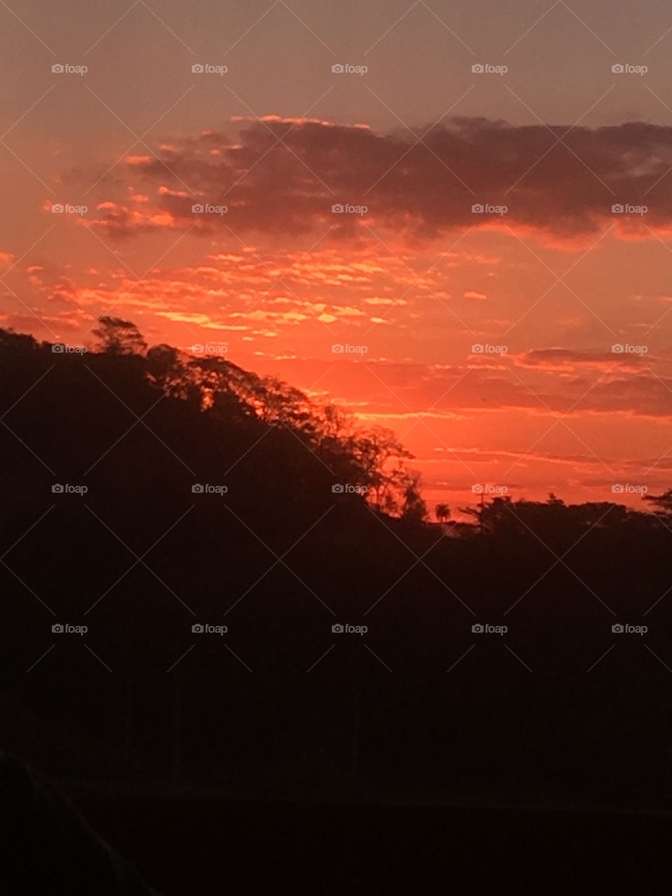 Sunset in Minas Gerais - Brazil