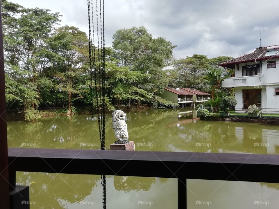 A resort near by.. Lovely place to relax