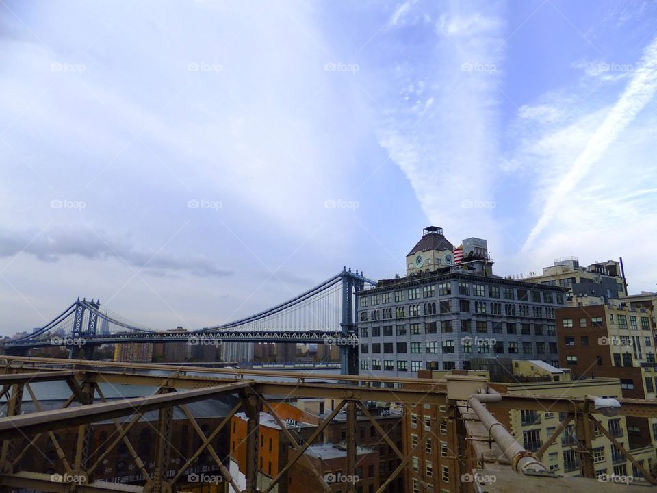 NEW YORK CITY BROOKLYN BRIDGE QUEENS EXPRESS WAY