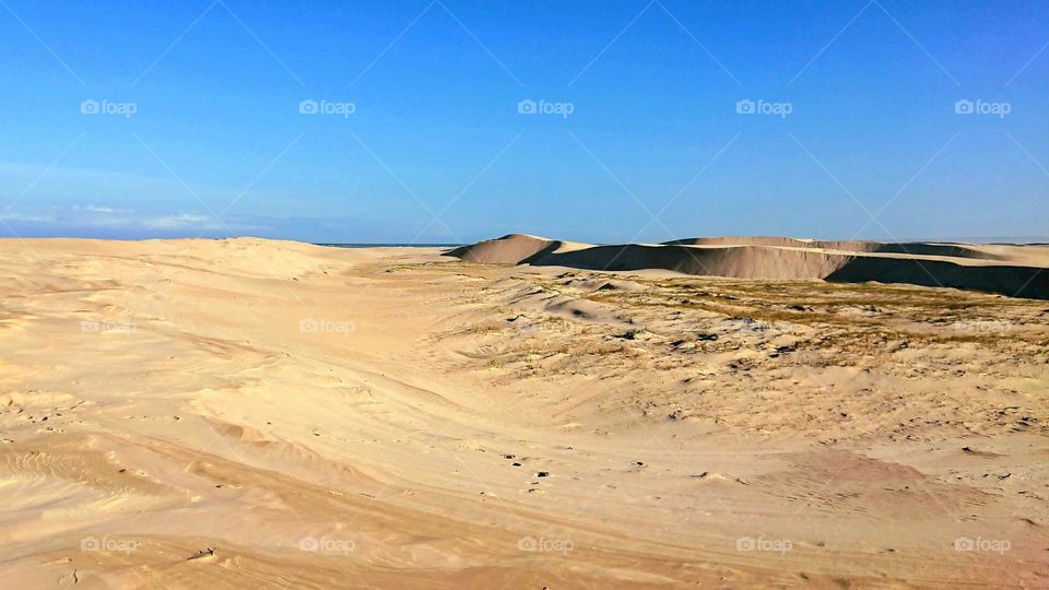 Beautiful Sand dunes in Gamtoos, South Africa