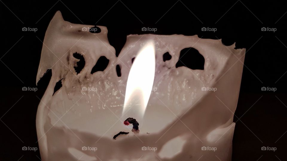 Candle close up