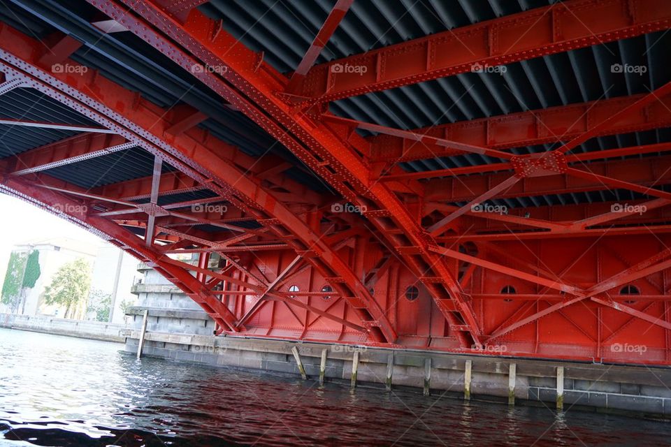 Red bridge