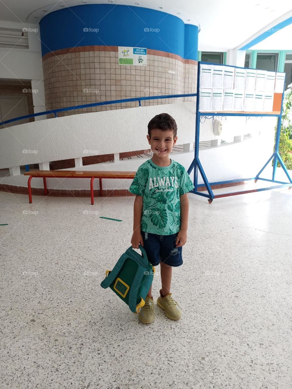 happy to go to schook