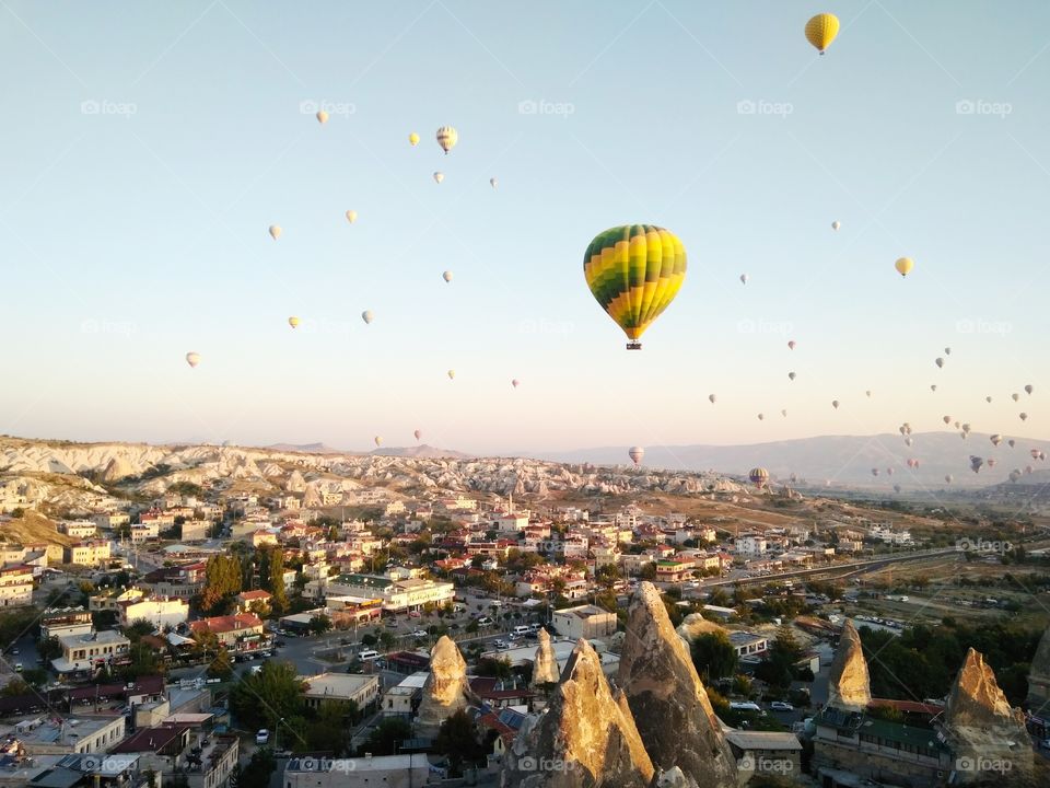 Balooons in Cappadocia