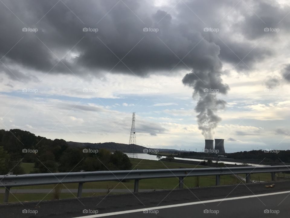 Nuclear smoke road