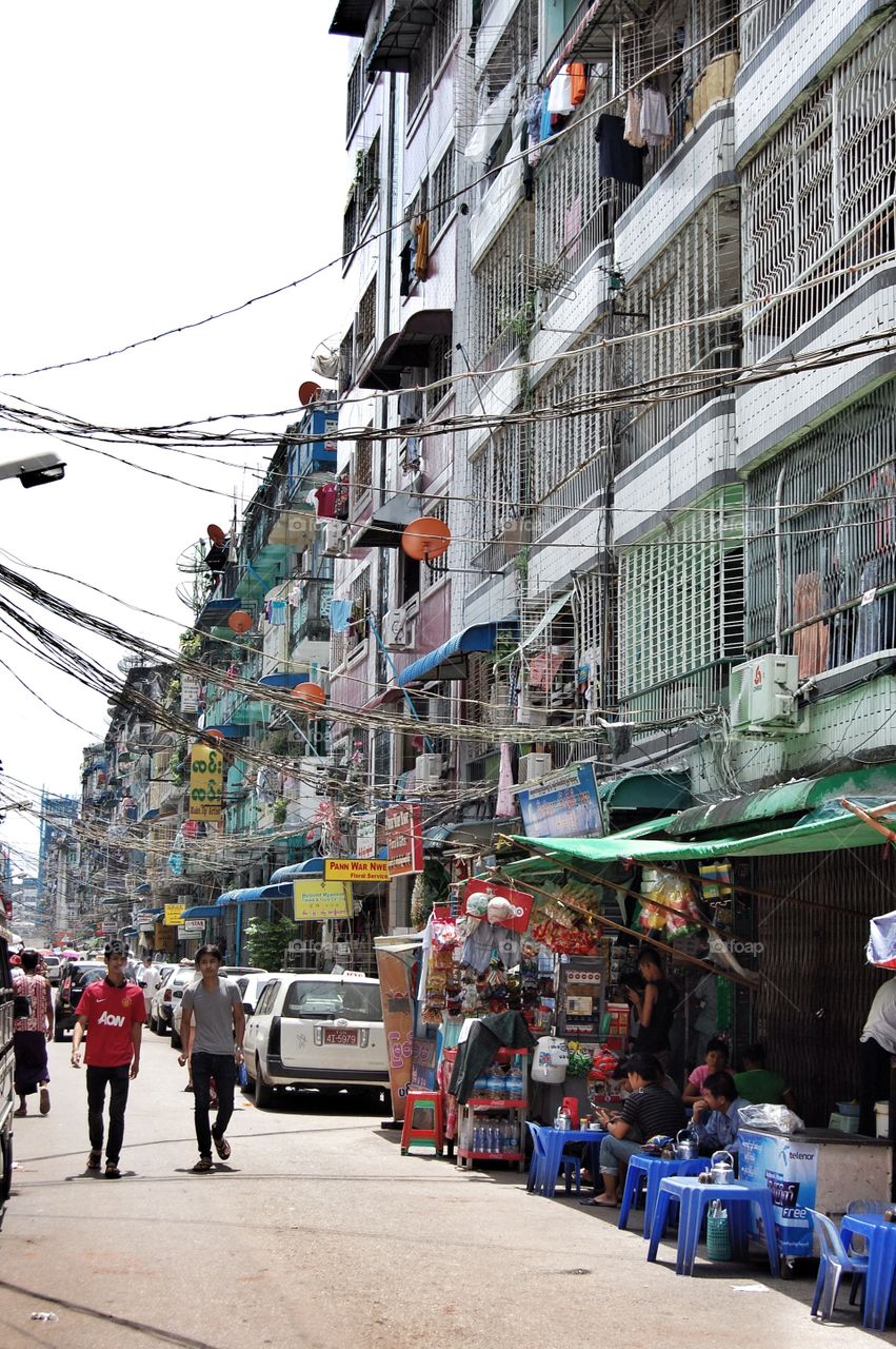 Street in Yangon