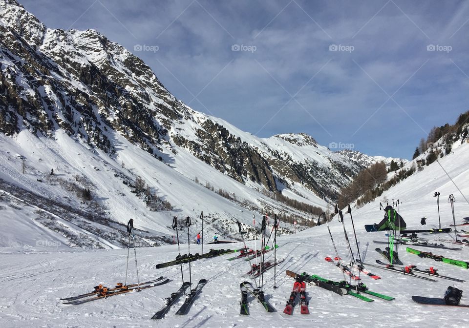 Ischgl Ski area - Austria