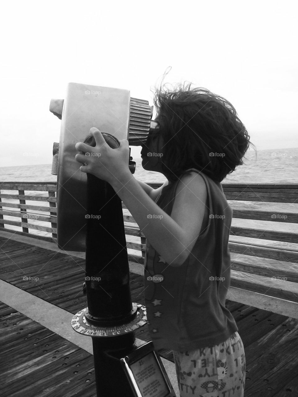 Pier life we are always here but black and white photography is the best