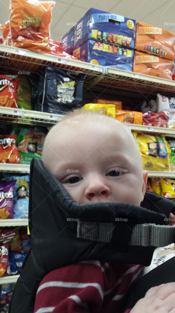 Jacob out shopping