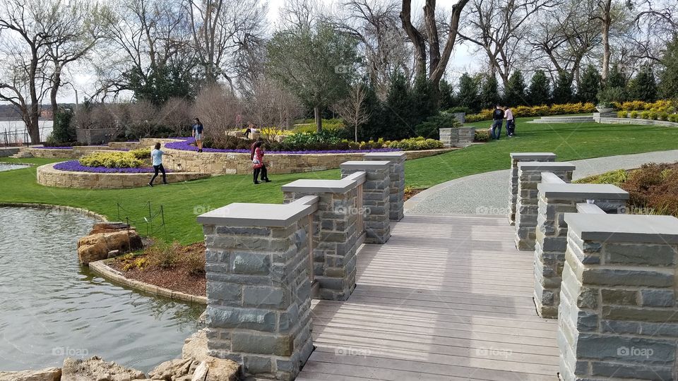 Bridge over creek Dallas