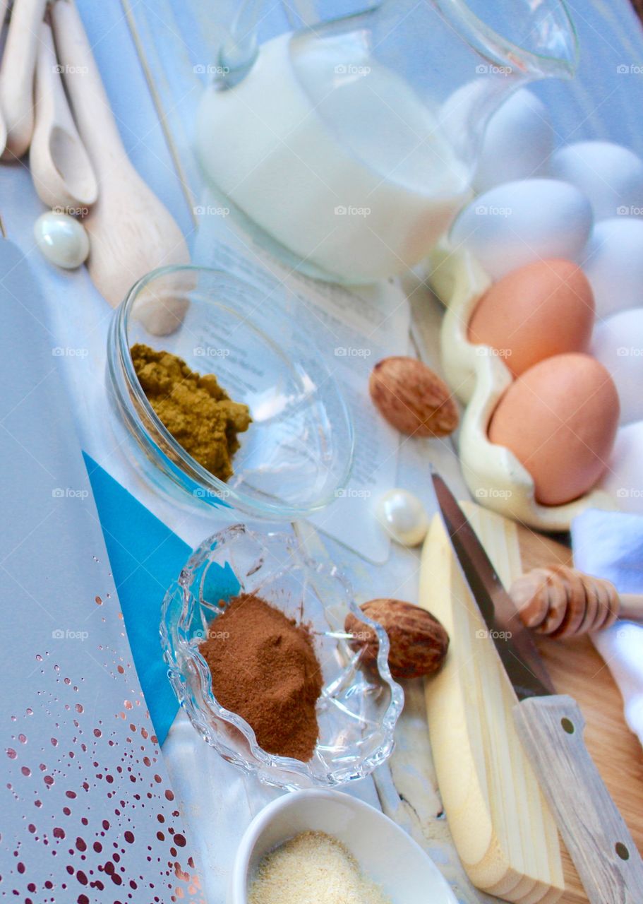 Preparing to make pastries 