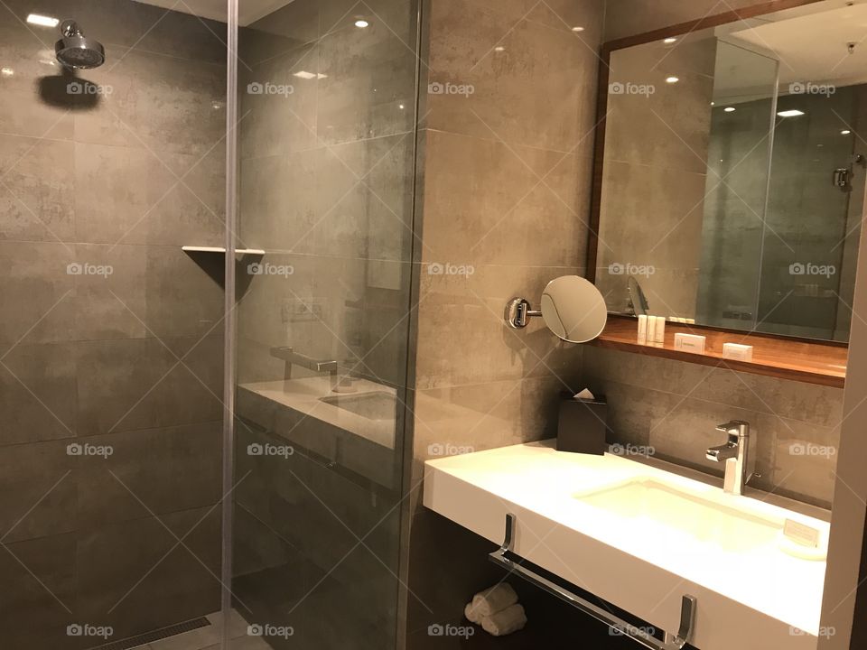 Hotel bathroom 