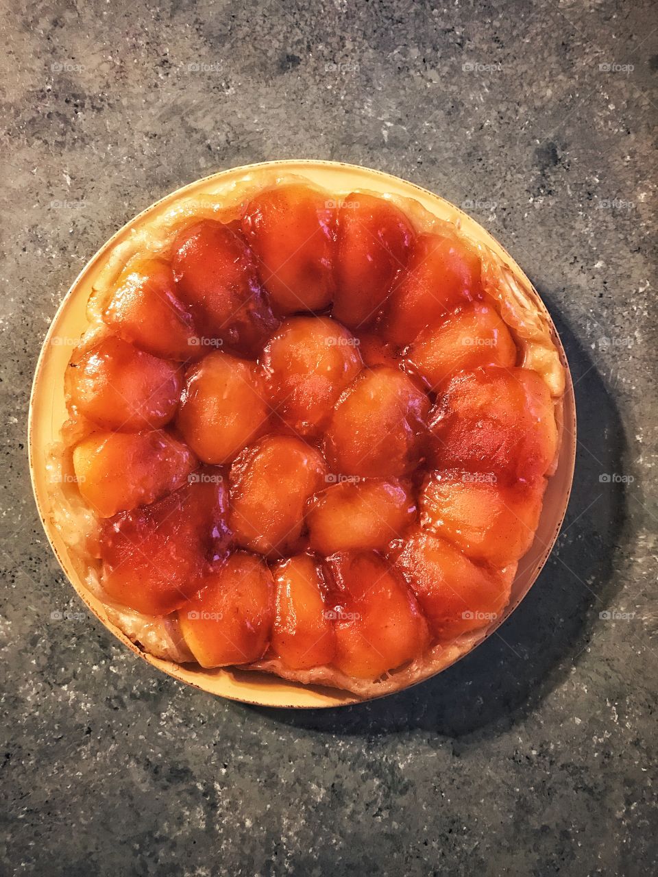 Tarte Tatin, my first attempt and it came out great!!