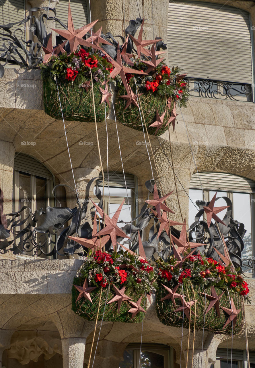 La Pedrera. Decoració de Nadal.