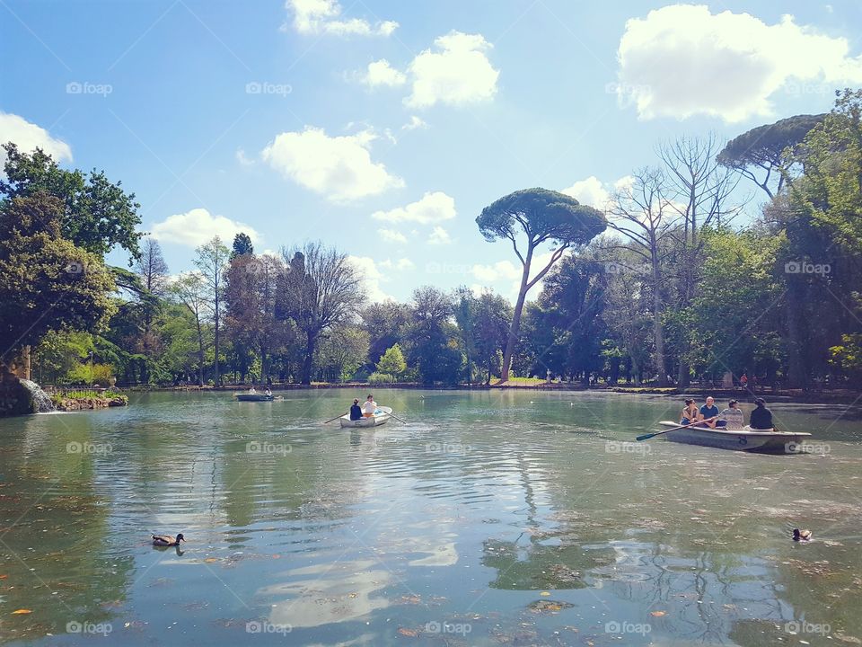 Borghese Gardens Rome