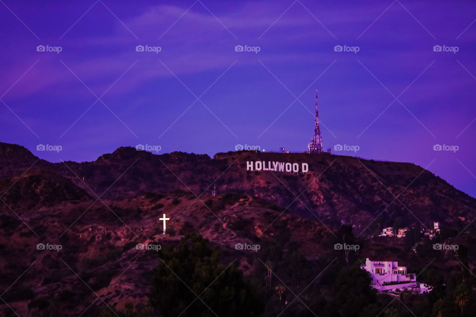 Hollywood Sign. 