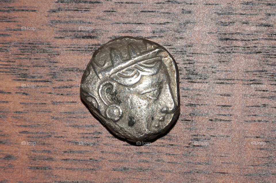 Eye-in-Profile Style Pi Type Tetradrachm, 347 - 294 B.C., Athens