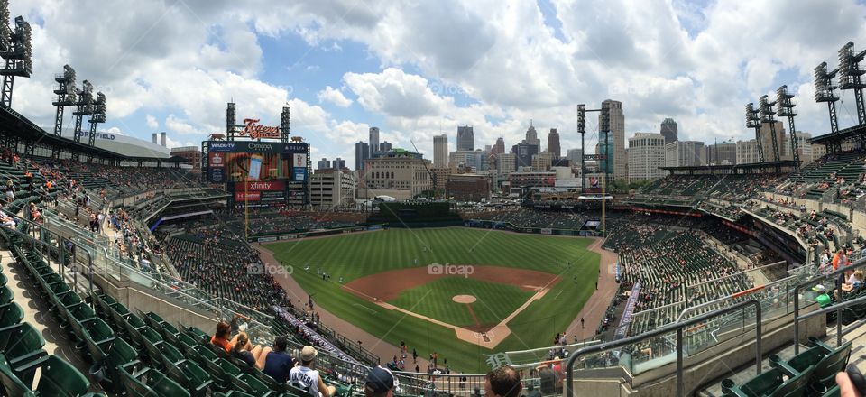 Detroit Tigers. Tigers game 6-04-15