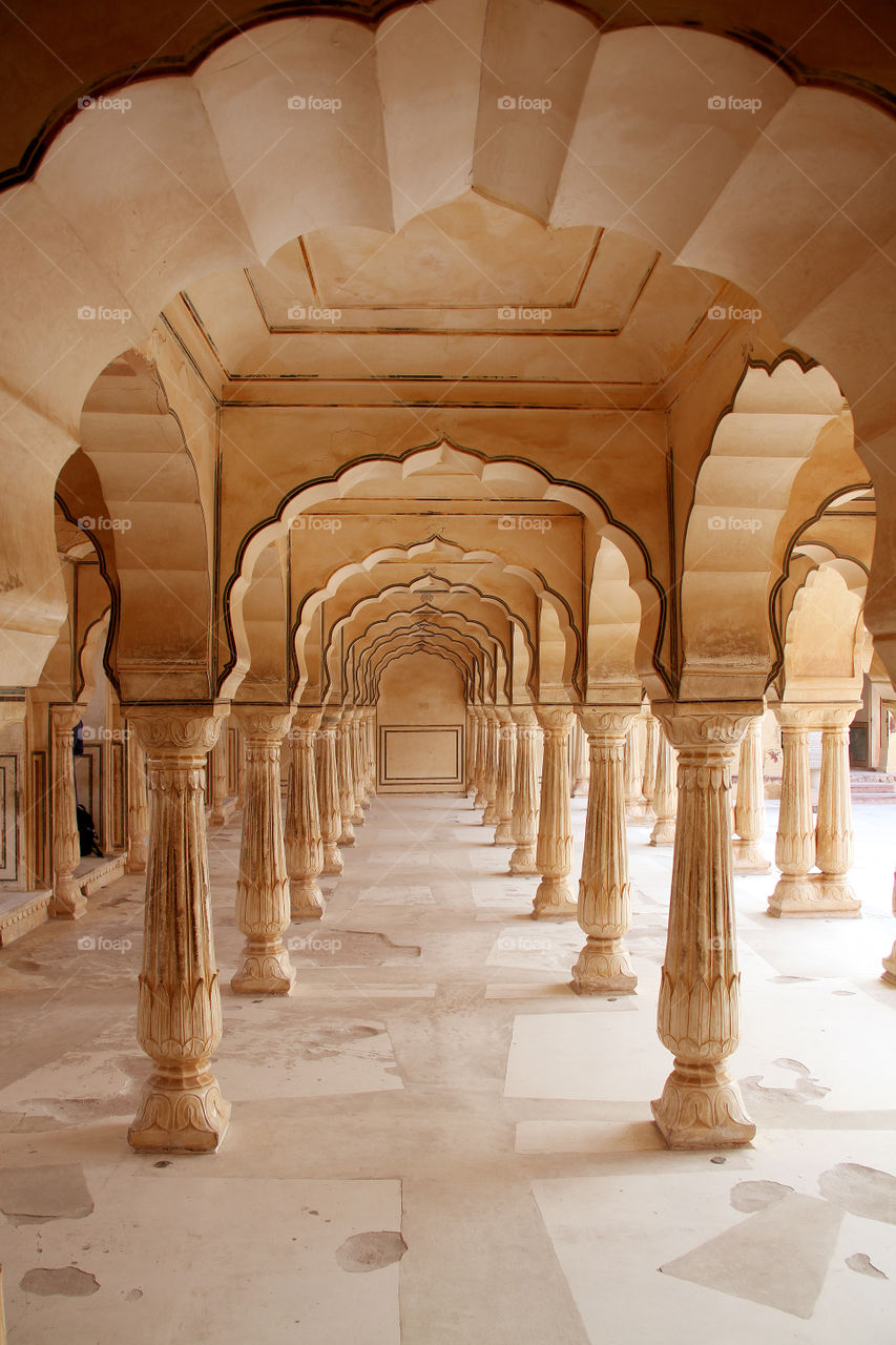 Amer Fort in Jaipur, Rajasthan, India