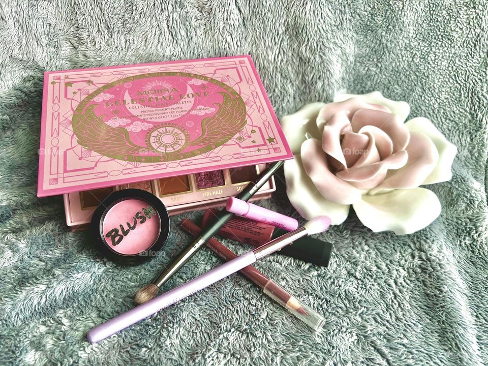 Pretty Rosey makeup