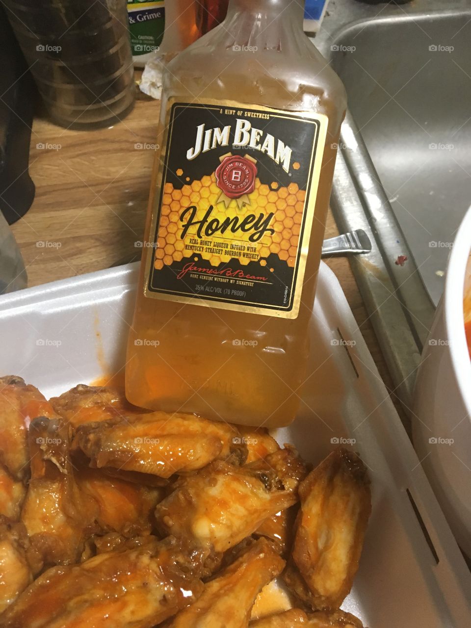 Home made hot wings 