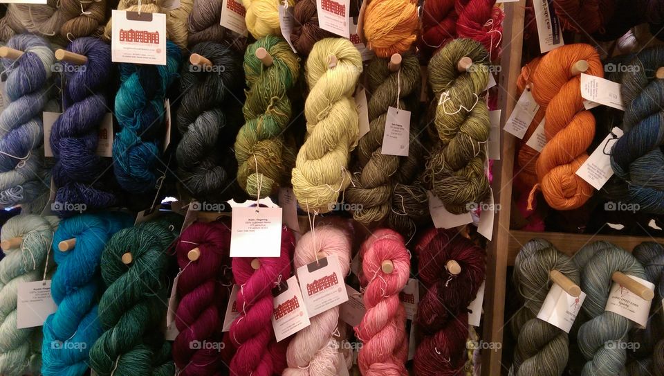 Yarn. endless amounts of color