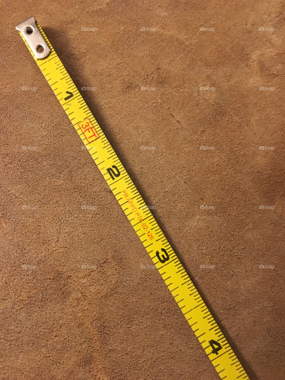 Measuring tape- inch by inch