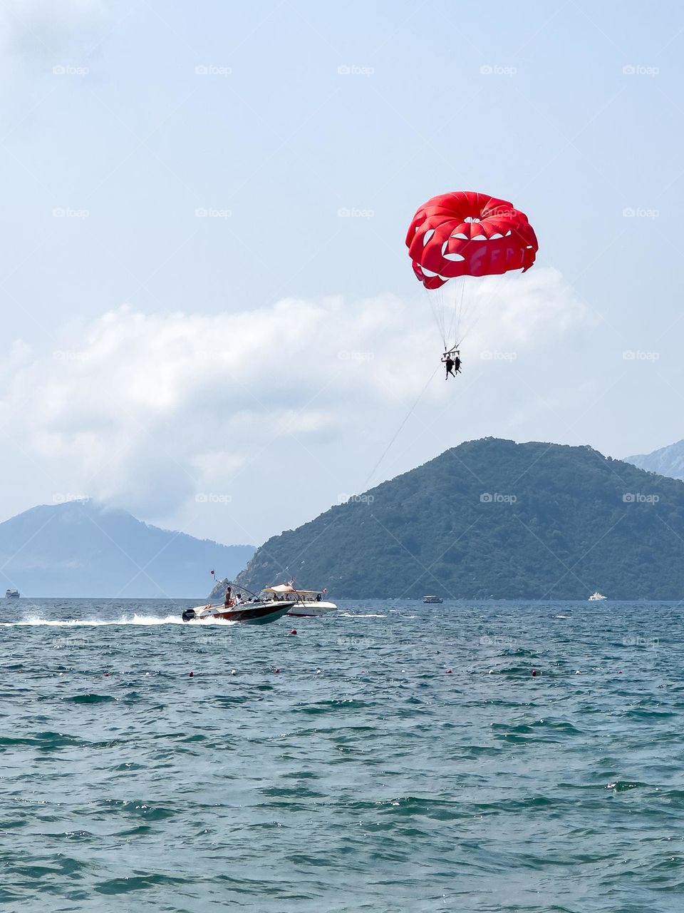 Parasailing, summer vibes 